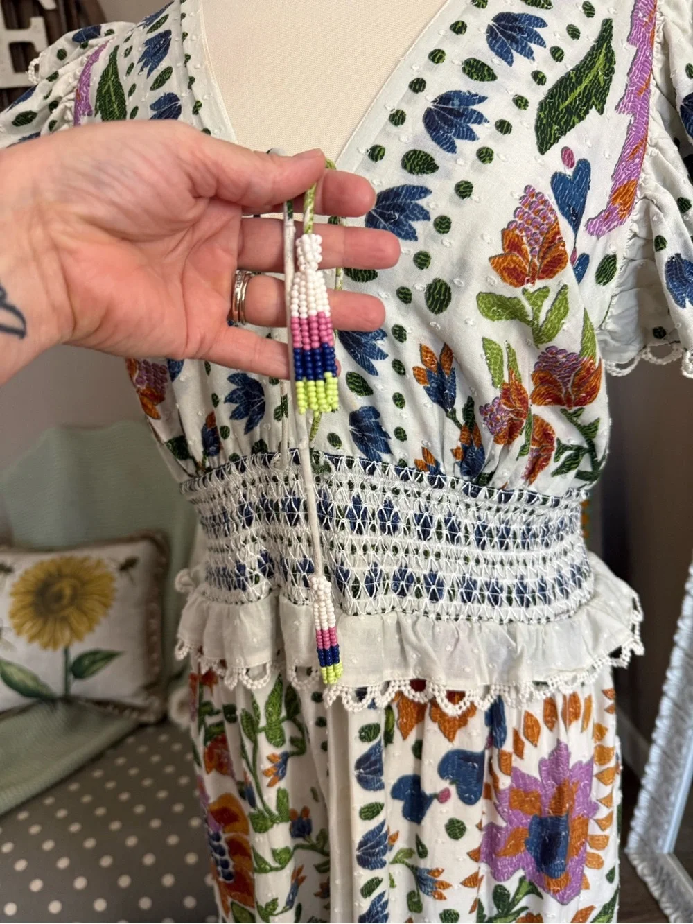 Farm Rio • Summer Garden Maxi Dress - Picture 14 of 16